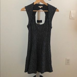 Black & Gray Silence + Noise Small Dress